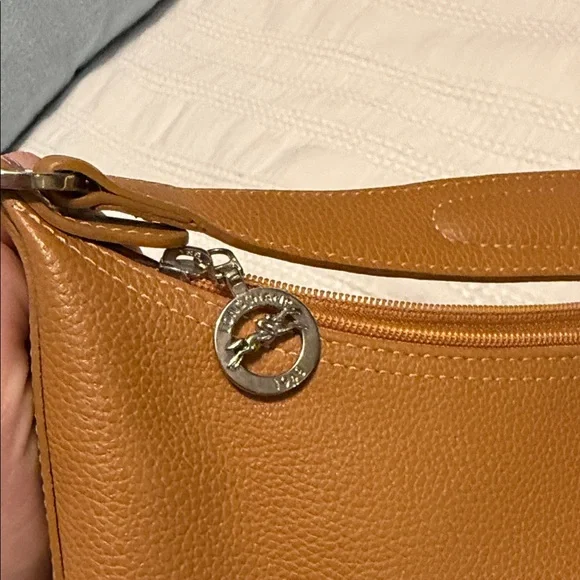 Tan Longchamp Small Shoulder Bag - Picture 2 of 4